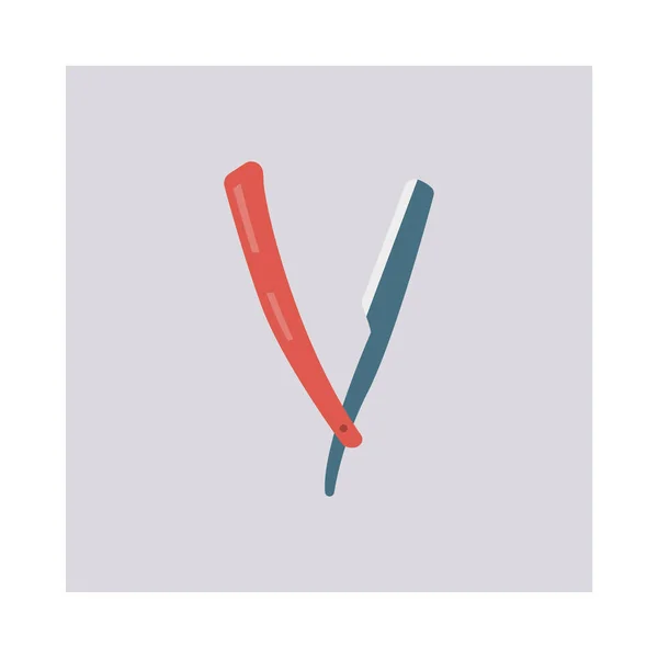 Skönhet Platt Färg Vektor Symbol — Stock vektor