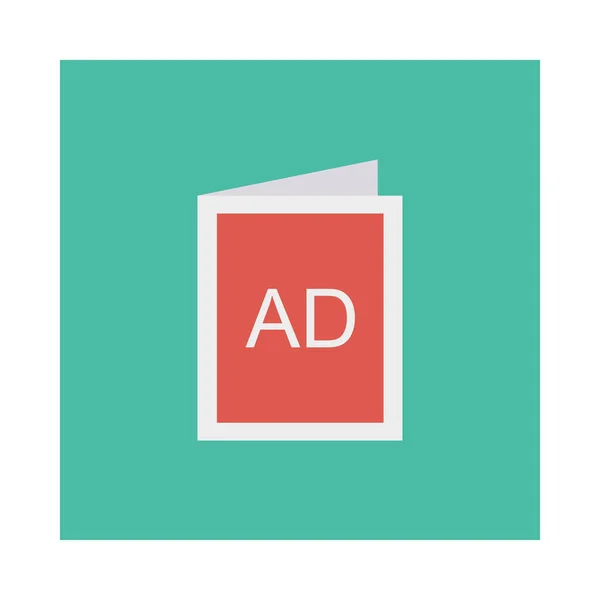 Publicidade Anúncios Marketing Vetor Ilustração — Vetor de Stock