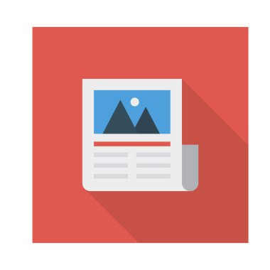 Resmi Gazete reklamları illüstrasyon vektör 