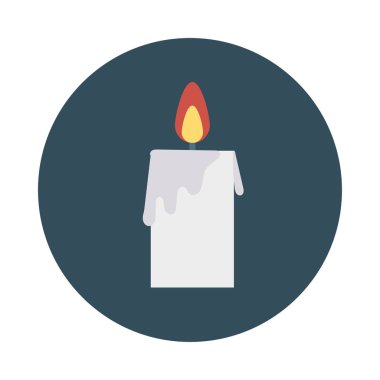 Düz güzellik renk vektör simgesi 