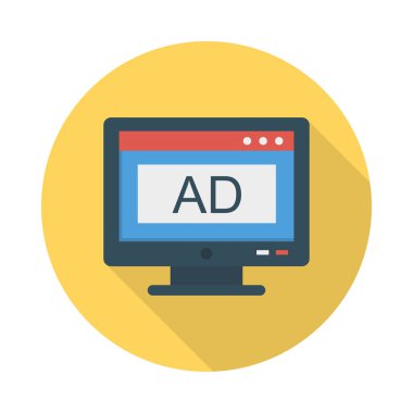 Reklamlar Reklam Pazarlama vektör çizim 