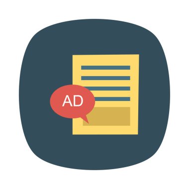 Web reklam renk simgesi