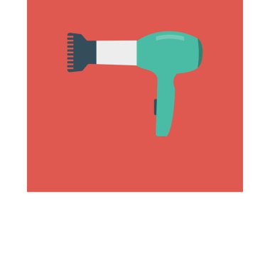 Düz güzellik renk vektör simgesi 