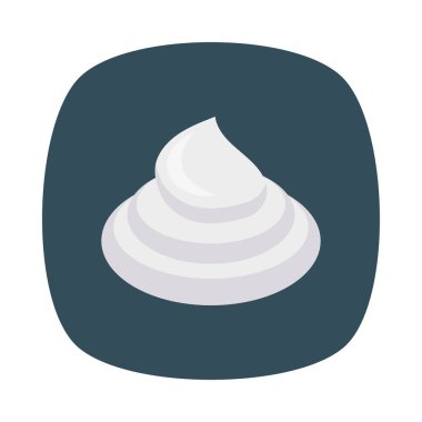 Düz güzellik renk vektör simgesi 