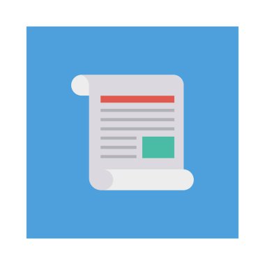 reklamlar haber kağıt vektör çizim 