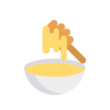 Düz güzellik renk vektör simgesi 