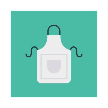 Düz güzellik renk vektör simgesi 