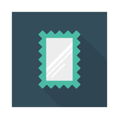 Düz güzellik renk vektör simgesi 