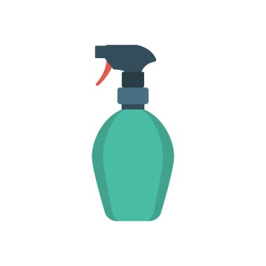 Düz güzellik renk vektör simgesi 