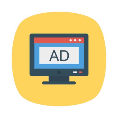 Reklamlar Reklam Pazarlama vektör çizim 