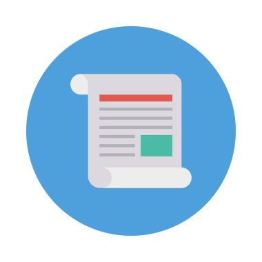 reklamlar haber kağıt vektör çizim 