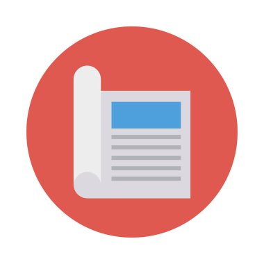 reklamlar haber kağıt vektör çizim 