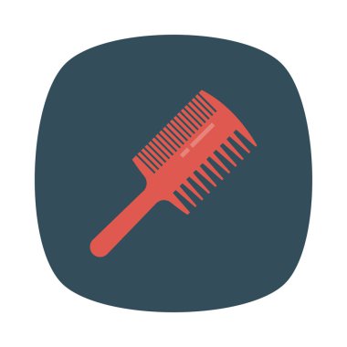 Renk vektör saç fırçası simgesi