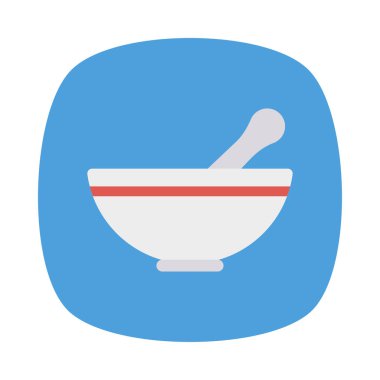 Düz güzellik renk vektör simgesi 