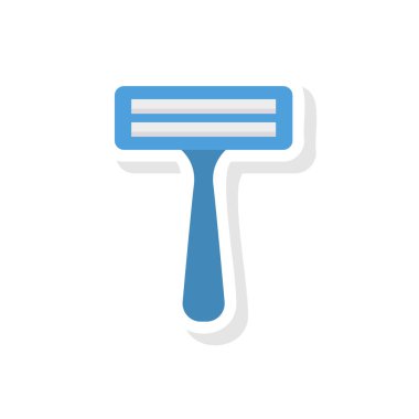 Düz güzellik renk vektör simgesi 