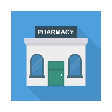 Renk bina düz vektör simgesi 