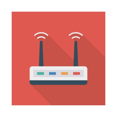 Renk düz vektör simgesi pazarlama reklam 