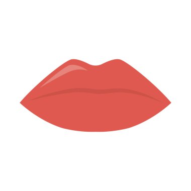 Düz güzellik renk vektör simgesi 