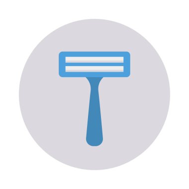 Düz güzellik renk vektör simgesi 