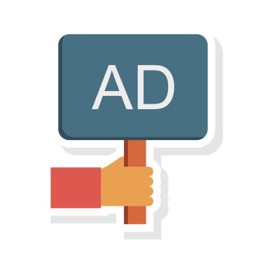 Web reklam renk simgesi