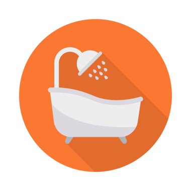 Düz güzellik renk vektör simgesi 