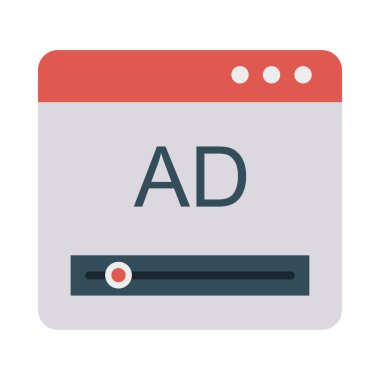 reklamlar online pazarlama vektör çizim 