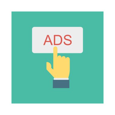 Reklamlar Reklam Pazarlama vektör çizim 