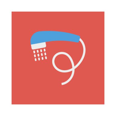 Düz güzellik renk vektör simgesi 