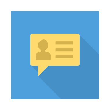 Renk düz vektör simgesi pazarlama reklam 