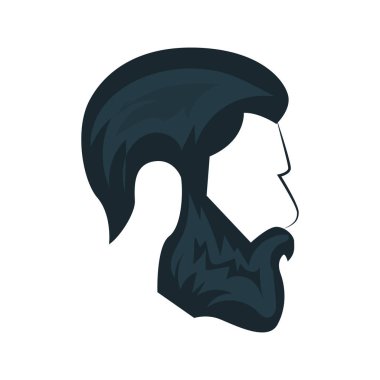 Vektör saç renk simgesi