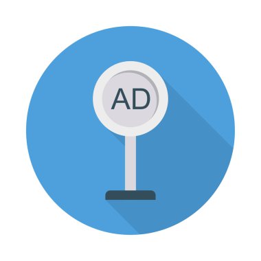 Reklam Kurulu işareti illüstrasyon vektör 