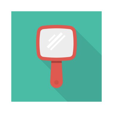 Düz güzellik renk vektör simgesi 