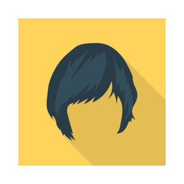 Vektör saç renk simgesi