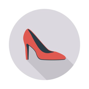 Glamour rengi düz vektör simgesi 