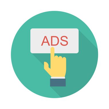 Reklamlar Reklam Pazarlama vektör çizim 