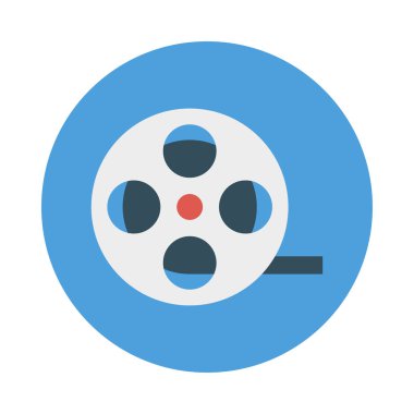 reel kamera video vektör çizim 
