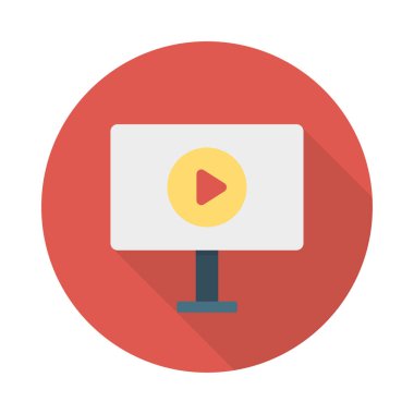 video reklamlar reklam vektör çizim 