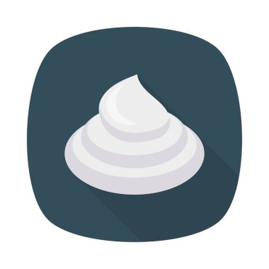 Düz güzellik renk vektör simgesi 