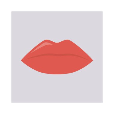 Düz güzellik renk vektör simgesi 