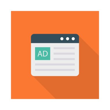 Web reklam renk simgesi