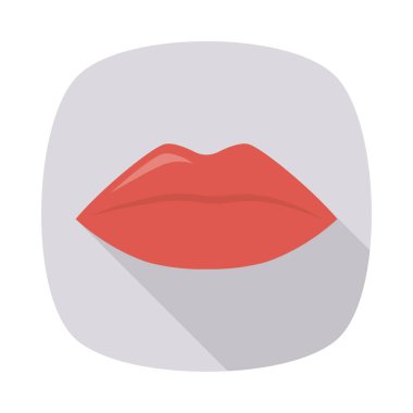 Düz güzellik renk vektör simgesi 