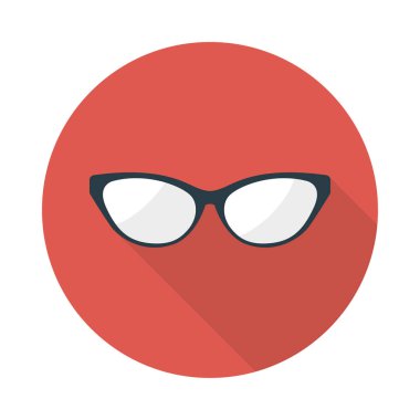 Düz güzellik renk vektör simgesi 