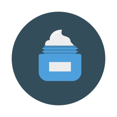 Glamour rengi düz vektör simgesi 