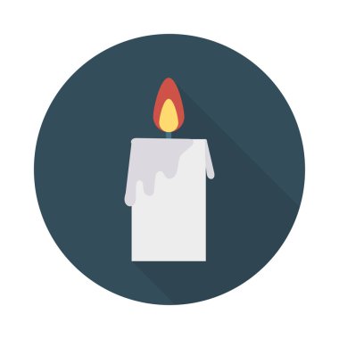 Düz güzellik renk vektör simgesi 