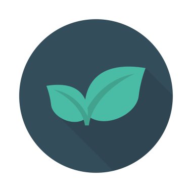 Düz güzellik renk vektör simgesi 