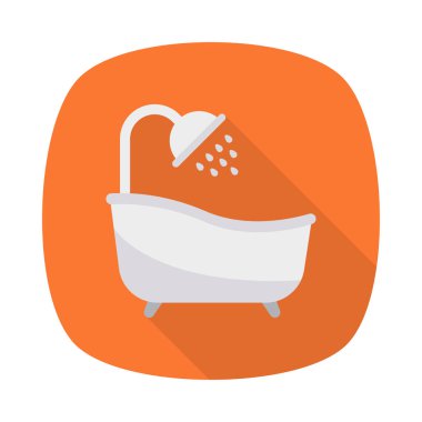 Düz güzellik renk vektör simgesi 