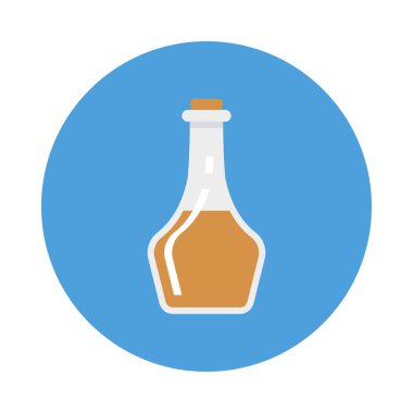 Düz güzellik renk vektör simgesi 