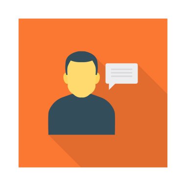 Renk düz vektör simgesi pazarlama reklam 