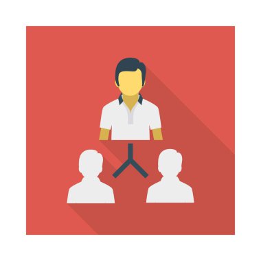 Renk düz vektör simgesi pazarlama reklam 