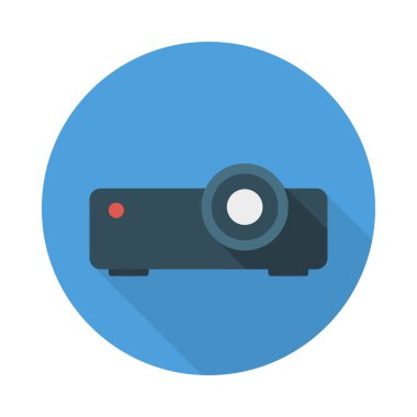 Projektör sunu sinema vektör çizim 